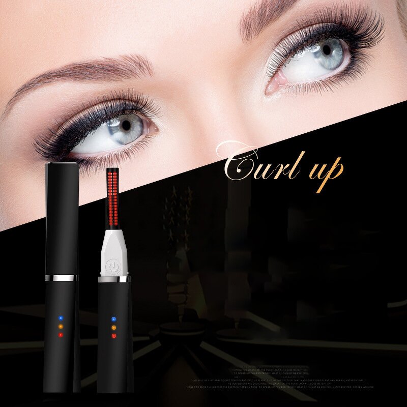 Digital Display Curler - New Electric USB Smart Long-Lasting Anti-Scalding Eyelash Tool