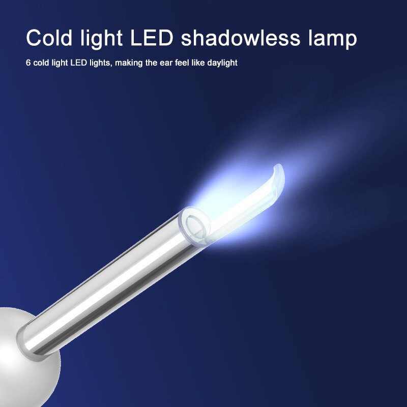 WiFi Otoscope Camera - Portable Home Intelligent Electric Visual Ear Wax Remover