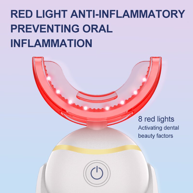 U-Shape Sonic Toothbrush - Private Label Eco-Friendly Rechargeable 360 WT616 Model