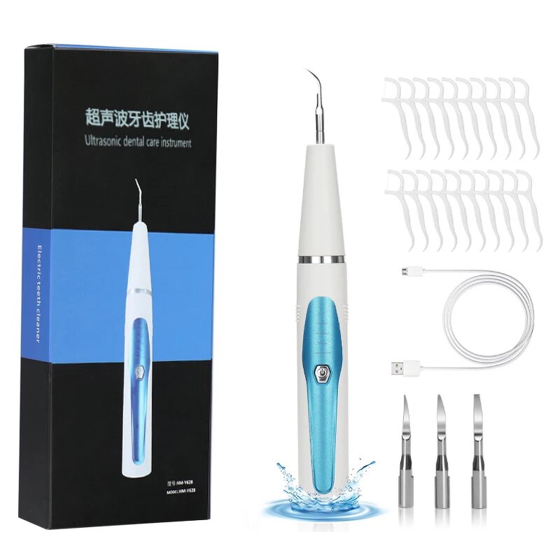 USB Dental Scaler - Health Hygiene Electric Tartar Remove Tooth Cleaner Tool