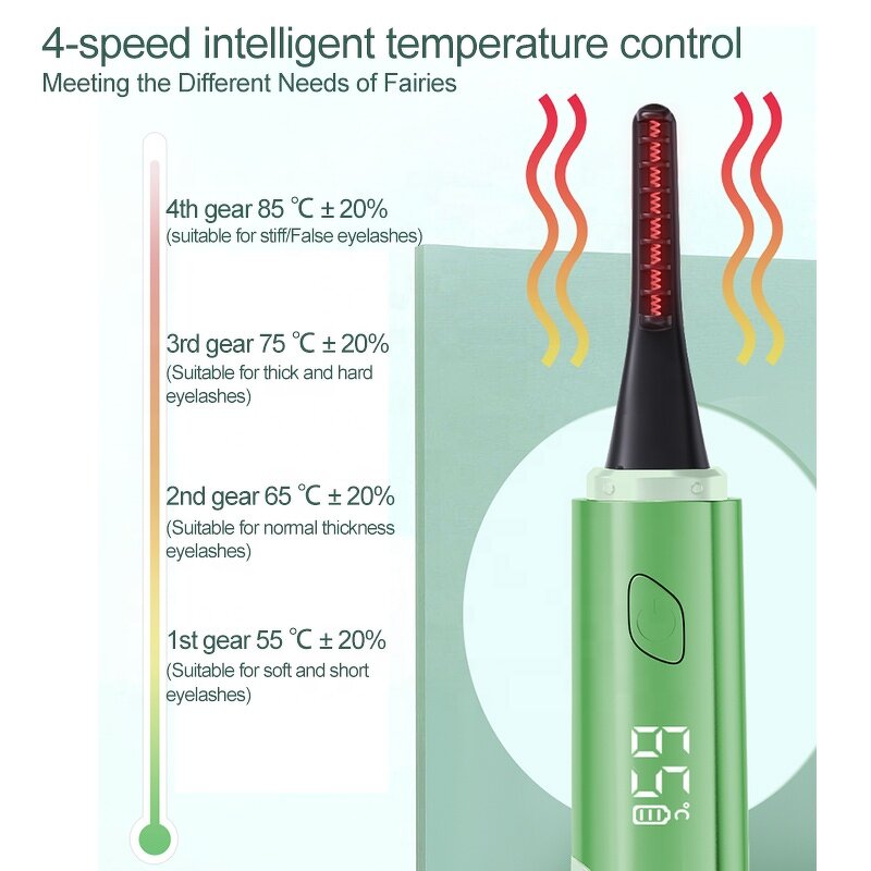 4 Modes Eyelash Curler - Best Seller Long Lasting Natural Curling Customized Perm Tool