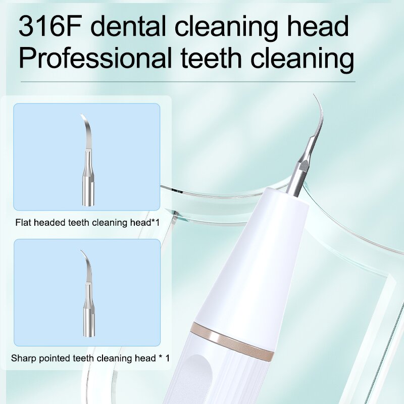 LED Dental Calculus Remover - Newest Oral Care Spotlight Ultrasonic Home Use Tool