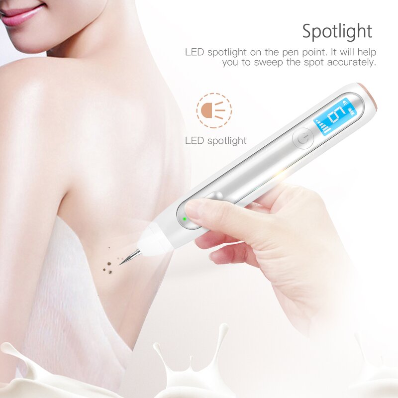 Laser Plasma Pen - Professional Portable Face Dark Spot Mole Wart Skin Tag Remover
