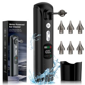 Ear Cleaning Kit - Portable Irrigation Tool Ear Wax Removal Adults Kids Cleaner