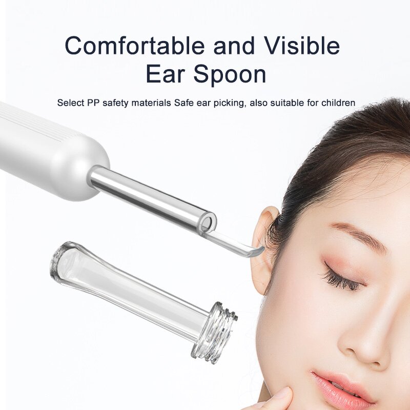 WiFi Otoscope Camera - Portable Home Intelligent Electric Visual Ear Wax Remover