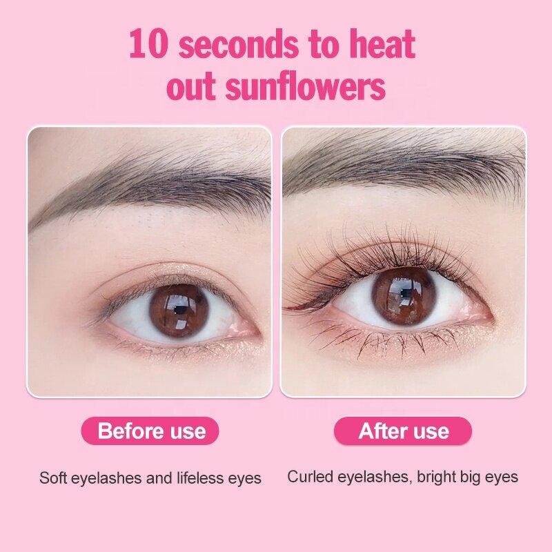 Anti-scald Eyelash Curler - NEW Electric Heated Quick Heating Mini Long Lasting Tool