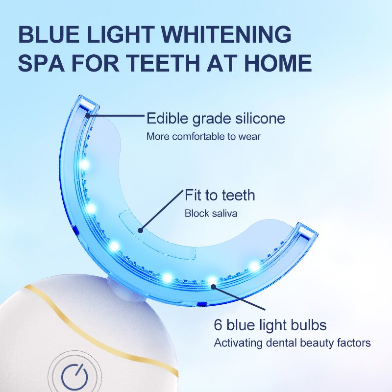 Red Blue LED Whitening Kit - Wholesale Rechargeable Cordless Wireless Teeth Care