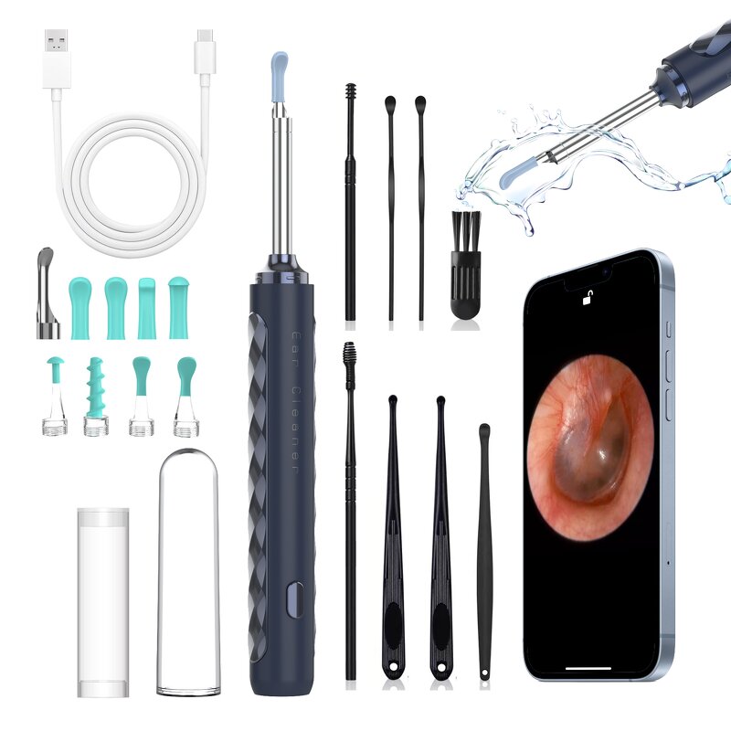 Wireless Ear Cleaner - Wholesale Baby Adult Endoscopic Otoscope Wax Remover Camera
