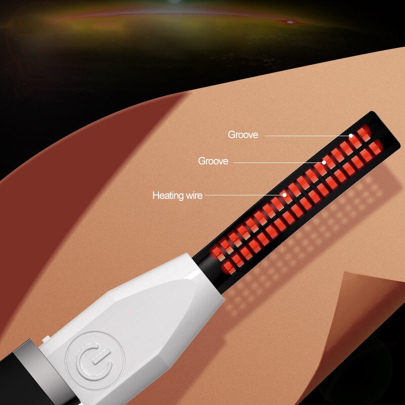 Digital Display Curler - New Electric USB Smart Long-Lasting Anti-Scalding Eyelash Tool