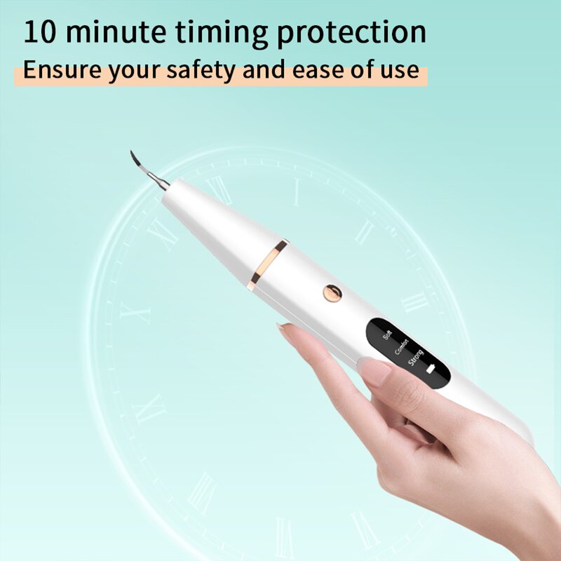 Portable Dental Scaler - Electric 3 Mode Home Ultrasonic Calculus Tooth Cleaner