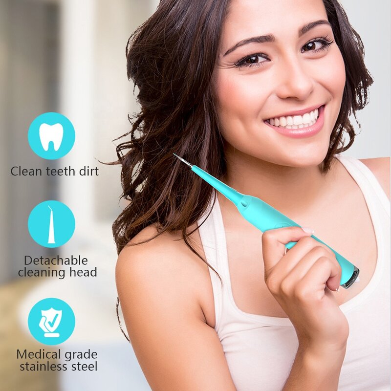 Travel Dental Scaler - New Easy-Carry Waterproof Rechargeable Professional Whitening