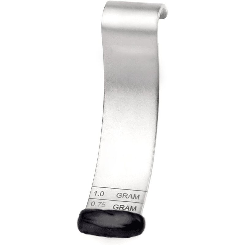 Shilajit Measuring Spoon - Extract Resin Stainless Steel Hook Hanging Metal Scoop Tool