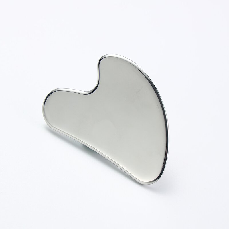 Stainless Steel Gua Sha - Custom Logo Facial Body Scraping 304 Metal Massage Board Tool