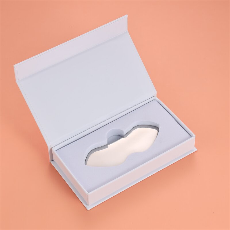 Lip-shape Gua Sha Board - Custom Logo 304 Stainless Steel Facial Body Massage Scraping Tool