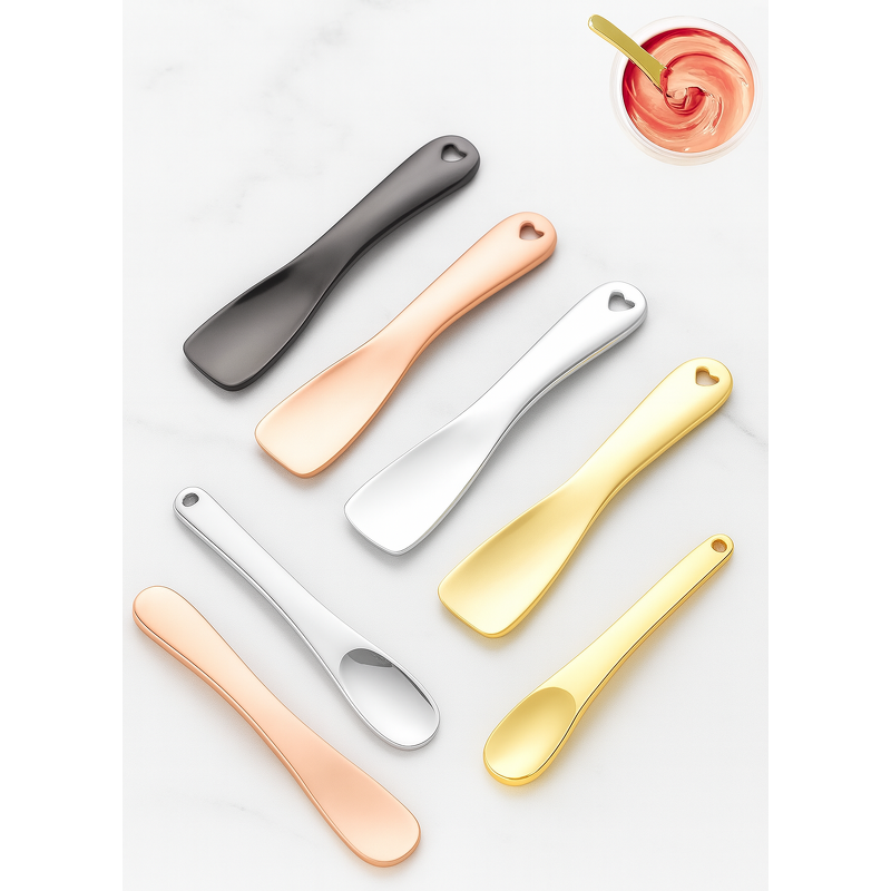 Mini Facial Spatula - Manufacturer Customization 6cm Eye Cream Cosmetic Scoop Model SZ049