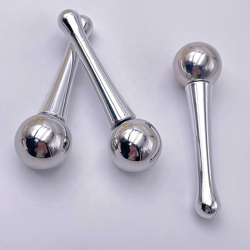 Mini Stainless Steel Ice Globes - Hot New Arrival Custom Facial Massage Body Firming Tool