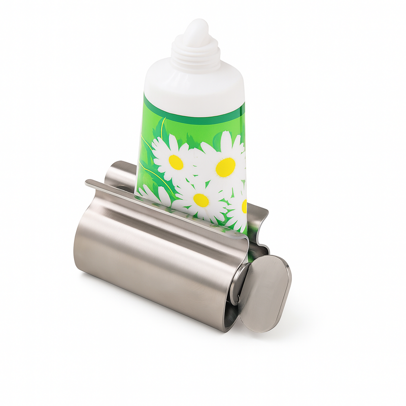 Stainless Steel Squeezer - Metal Toothpaste Dispenser Tube Press Bathroom Cosmetic Cream