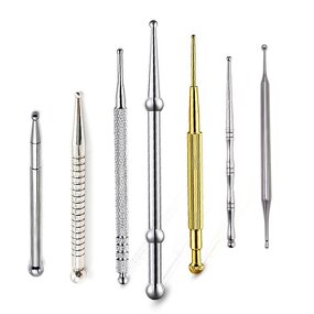 Metal Acupoint Pen - Manufacturer Stainless Steel Massage Stick Acupuncture Point Tool