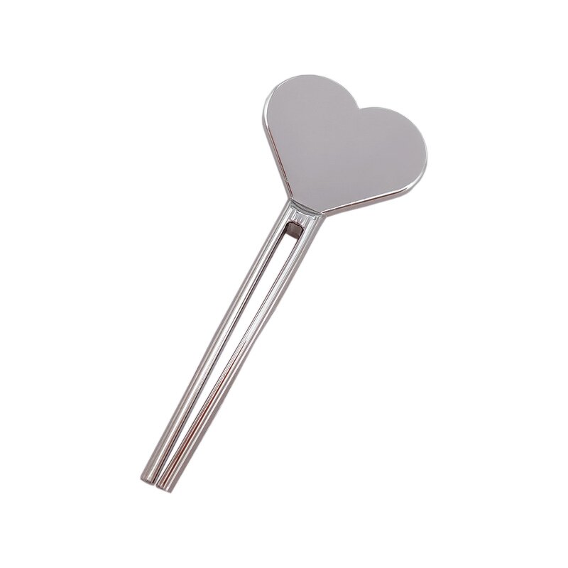 Key Tube Squeezer - Key Shape Silver Metal Toothpaste Roller Tube Press Dispenser