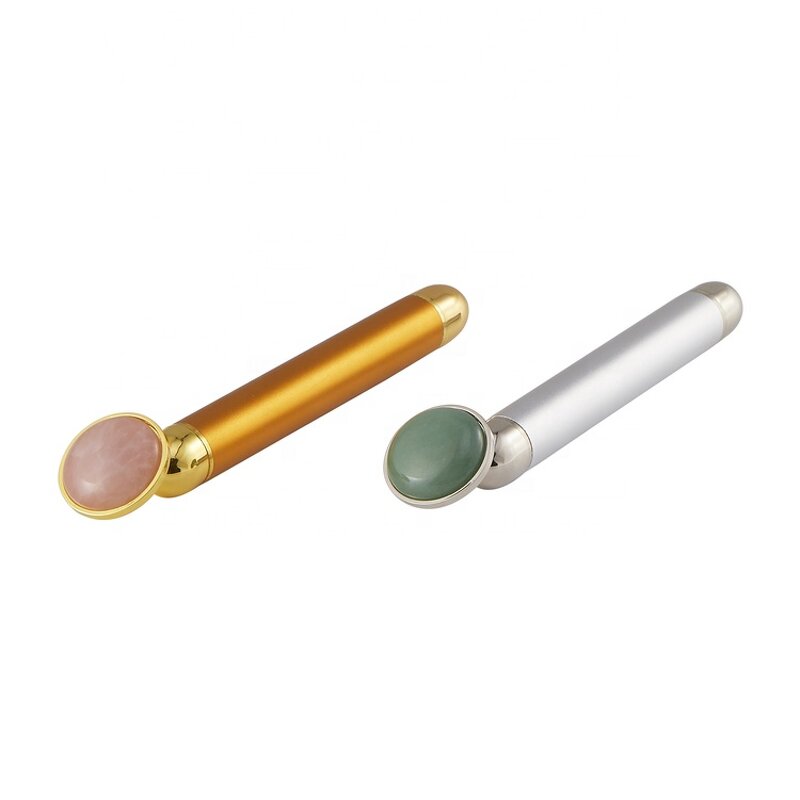 Electric Beauty Bar - Custom Logo Metal Vibrating Face Roller Lifting Anti-Wrinkles Tool