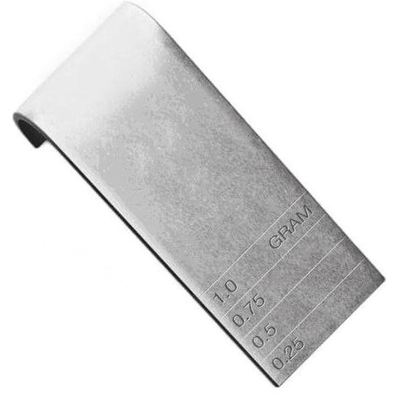 Shilajit Measuring Spoon - Extract Resin Stainless Steel Hook Hanging Metal Scoop Tool