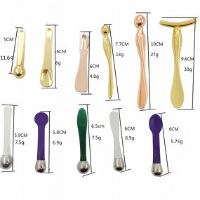 Mini Facial Spatula - Manufacturer Customization 6cm Eye Cream Cosmetic Scoop Model SZ049