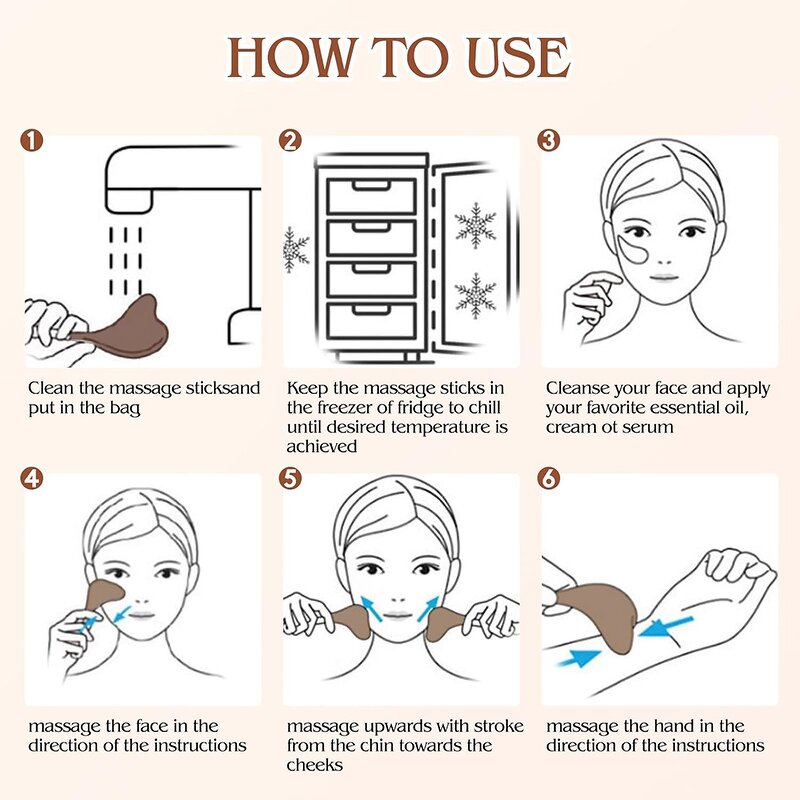 Stainless Steel Cryo Spoon - Personalized Label Hand Held Facial Massage Ice Globes Sticks