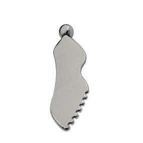 Stainless Steel Gua Sha - Custom Logo 304 Metal with Teeth Ball Scraping Board Facial Massage