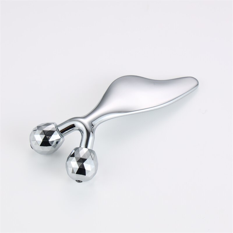 3D V-Shape Roller - 2 in 1 Manual Face Lifting Guasha Board Skincare Massage Tool