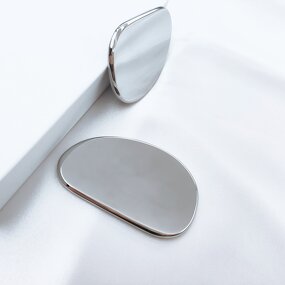 Stainless Steel Gua Sha - Skin Care Tool Facial Body Massage Metal Scrapping Plate