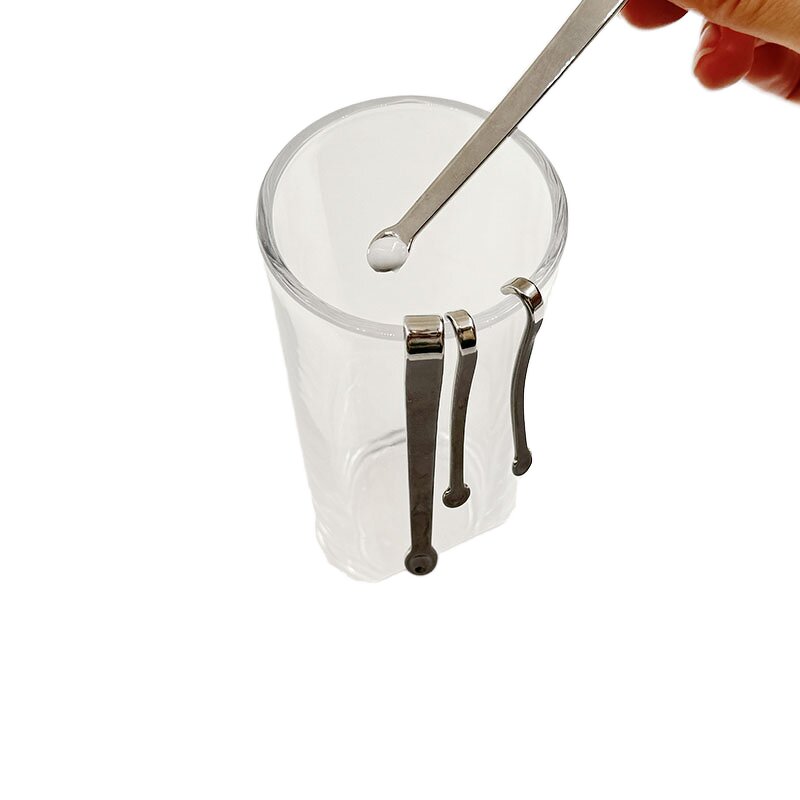 Shilajit Spoon with Hook - 304 Stainless Steel Hanging Cup Custom Logo Available Scoop