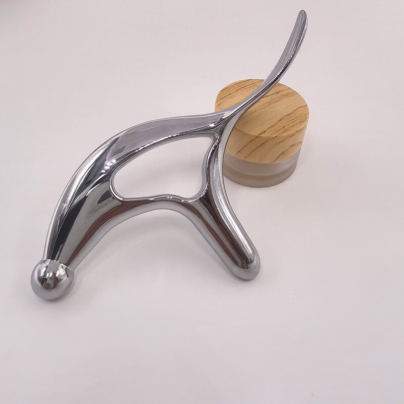Triangular Gua Sha Board - New Arrival Metal Sparrow Shape Ergonomic Scraping Massage Tool