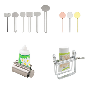 Stainless Steel Squeezer - Metal Toothpaste Dispenser Tube Press Bathroom Cosmetic Cream