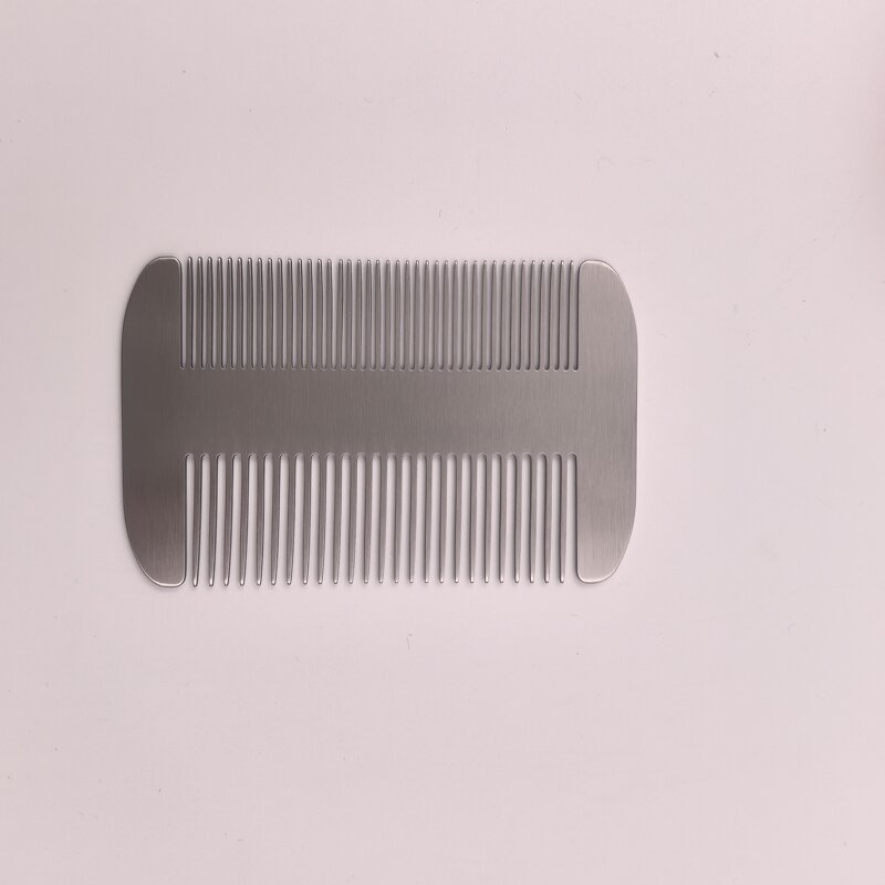Stainless Steel Hair Comb - OEM Manufacturer 304 Metal Scalp Massager Home Use Hair Care