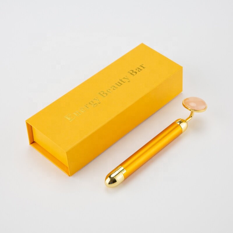 T-Shape Jade Beauty Bar - Hot Selling Electric Natural Rose Quartz Facial Skin Lifting Tool