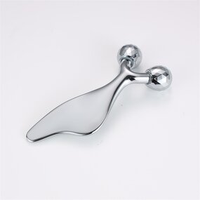 3D V-Shape Roller - 2 in 1 Manual Face Lifting Guasha Board Skincare Massage Tool