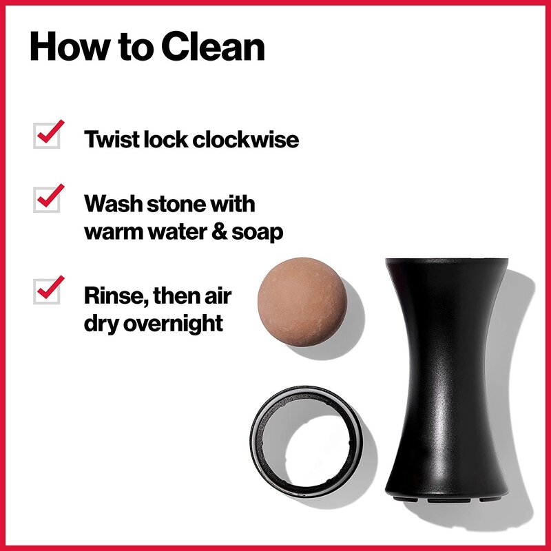 Volcanic Stone Roller - Beauty Skin Care Handheld Face Oil Removing Reusable Effective Tool