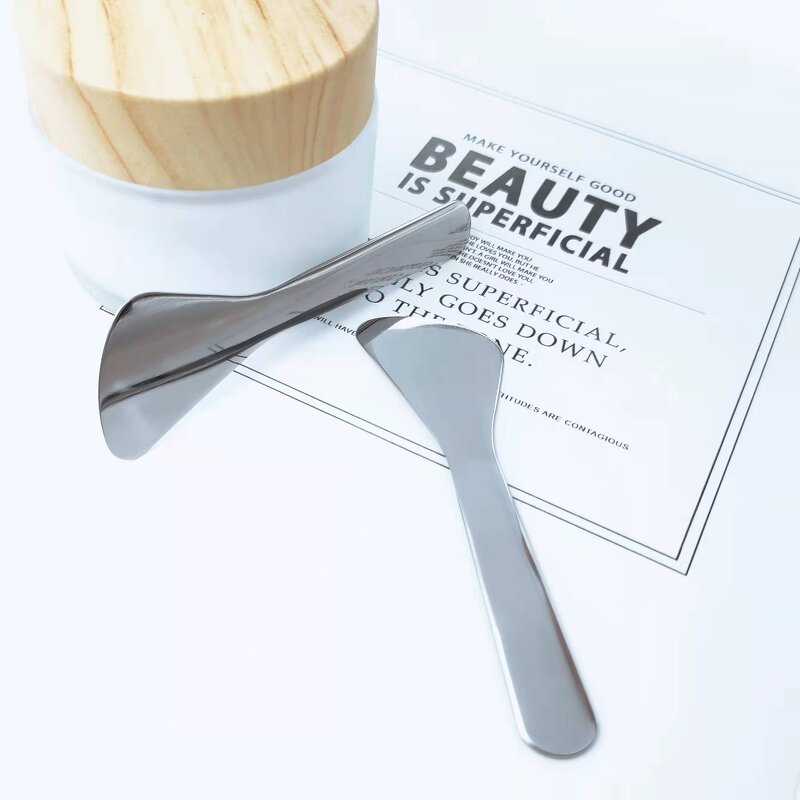 304 Facial Spatula - Custom Logo Cream Scoop Skincare Makeup Cosmetic Spoon Tool
