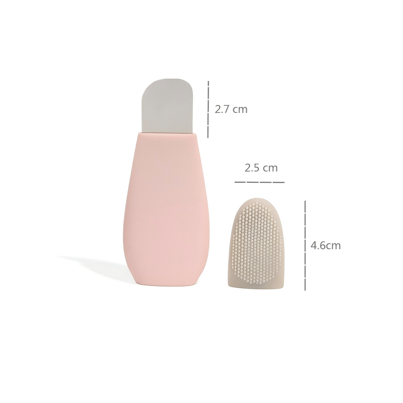 Silicone Facial Cleanser - Blackhead Remover Soft Head Waterproof Nose Face All Skin Types Brush
