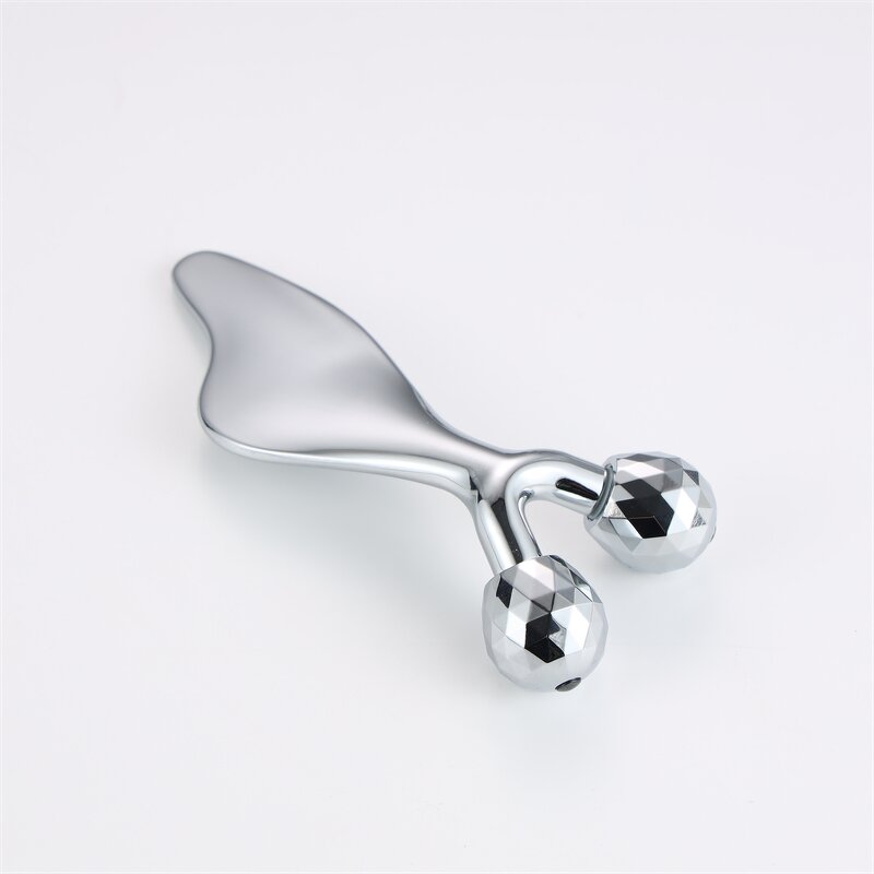 3D V-Shape Roller - 2 in 1 Manual Face Lifting Guasha Board Skincare Massage Tool