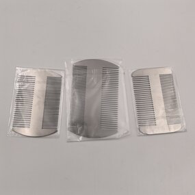 Stainless Steel Hair Comb - OEM Manufacturer 304 Metal Scalp Massager Home Use Hair Care