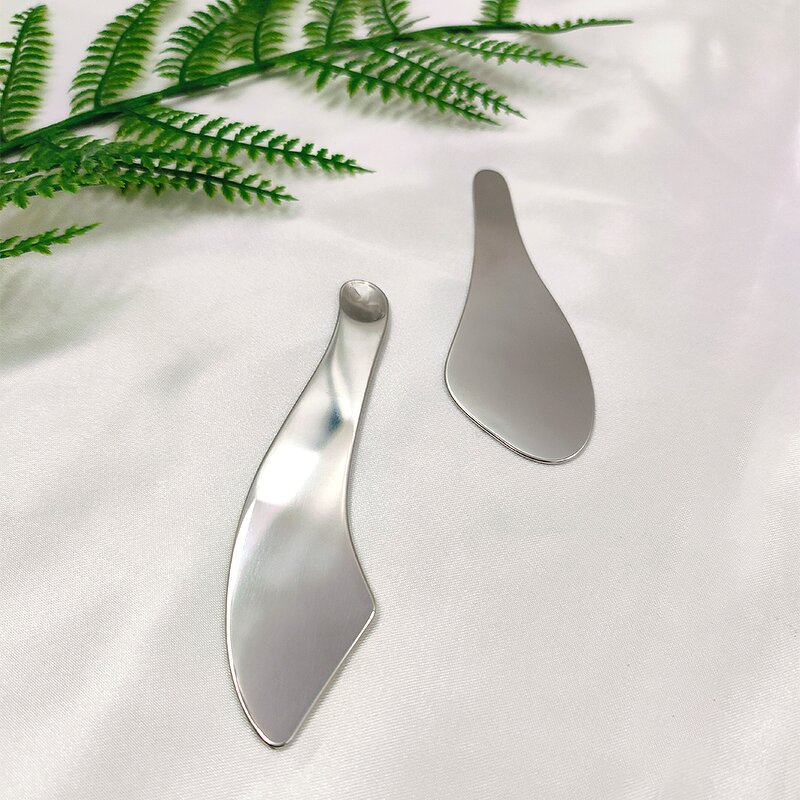 Foundation Palette Mixer - Custom Logo Stainless Steel Cosmetic Shovel Makeup Spatula