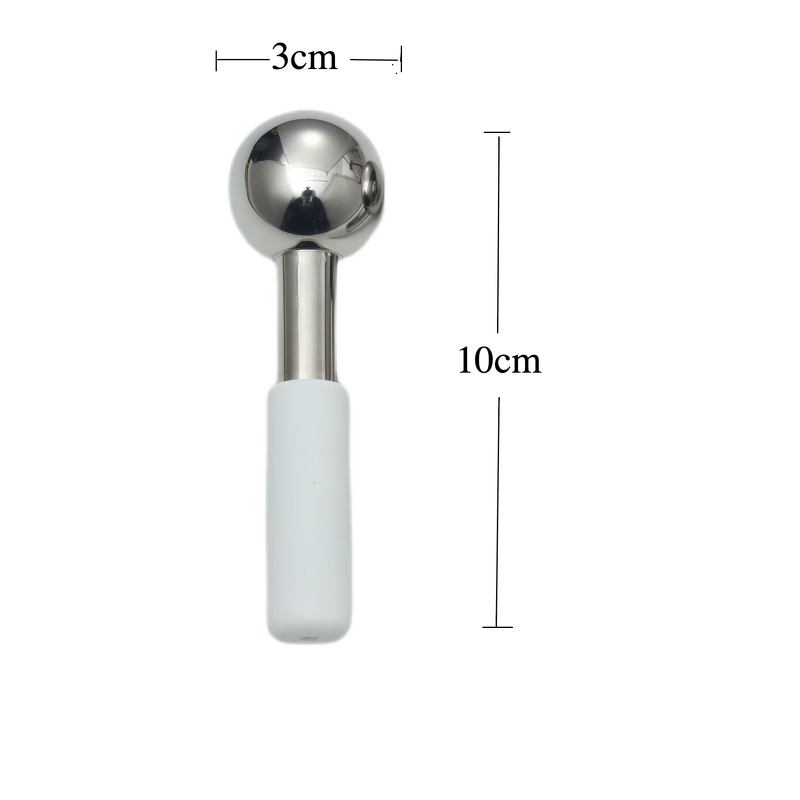 30MM Metal Ice Globes - Mini Custom Cooling Cryo Sticks Face Eye Massage Stainless Steel