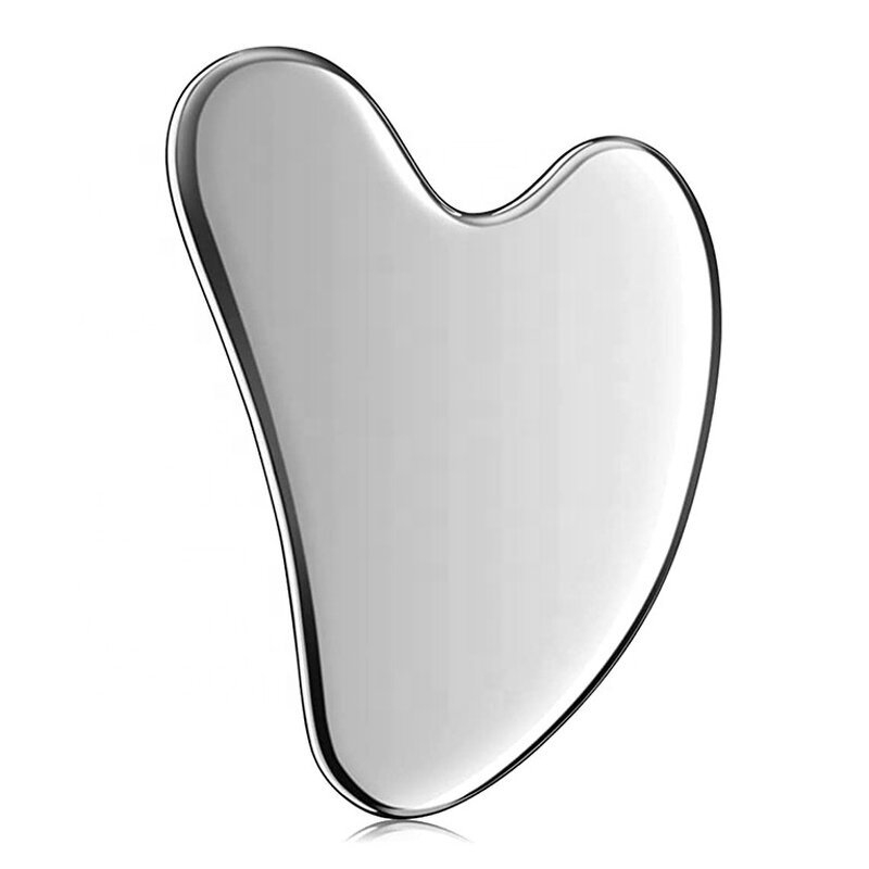 Stainless Steel Gua Sha - Custom Scrapping Plate Facial Body Beauty Skin Care Tool