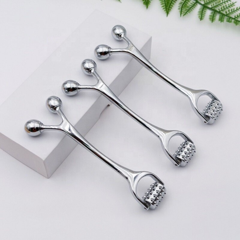 3D Metal Face Roller - New Arrival Handheld Ice Tighten Skin Wrinkle Dark Circles Remover
