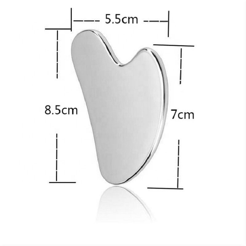 304 Gua Sha Board - Hot Selling Stainless Steel 3.5mm Thickness Scraping Massage Tool