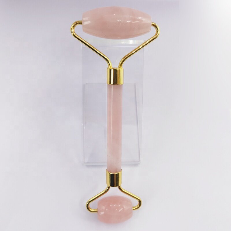 Natural Jade Roller Set - 2024 Hot Selling Xiuyan Gua Sha Rose Quartz Noise Free Roller