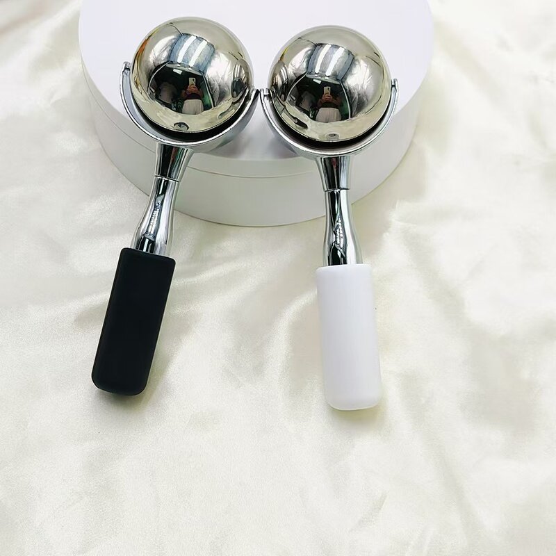 Stainless Steel Cryo Roller - Wholesale Handheld Cooling Face Lifting 360 Rotating Ice Globe