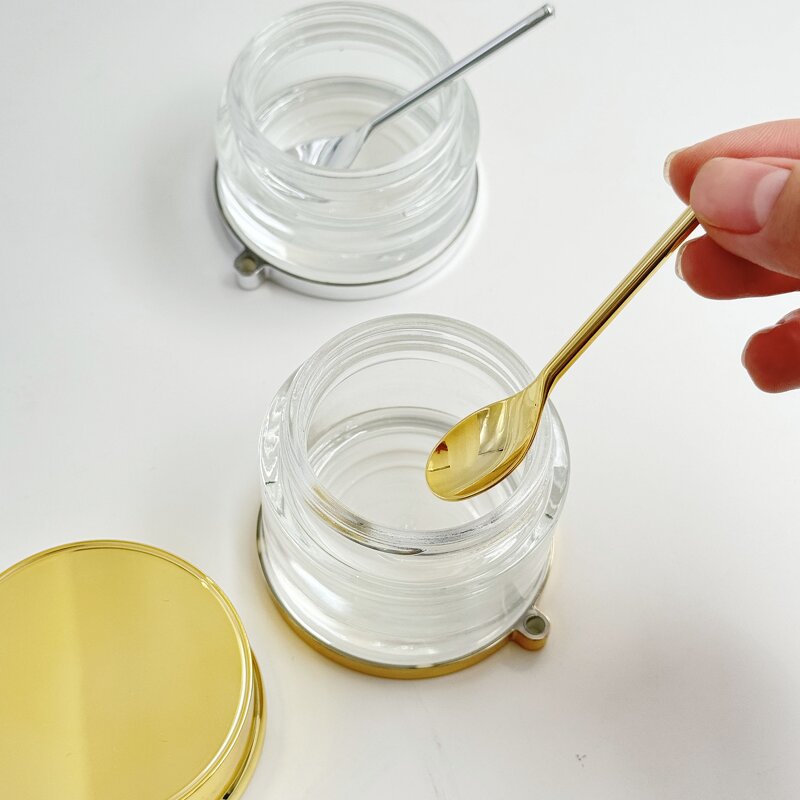 Golden Facial Mask Spoon - New Arrival Plastic ABS Beauty Skin Care Cosmetic Tool