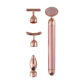 4 in 1 Jade Beauty Bar - Electric Massage Roller Cream Absorbing Facial Skin Care Tool